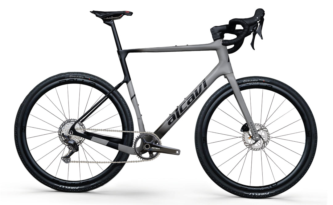 matte black gravel bike Escape Pro GRX 822